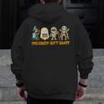 Inclusion Isn't Scary Halloween Sped Teacher Women Men Men Zip Up Hoodie Back Print, funny design Inclusion Isn't Scary Halloween Sped Teacher Women Men Men Zip Up Hoodie Back Print, funny design