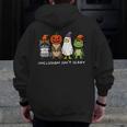 Inclusion Isn't Scary SLP Halloween Sped Teacher Animal Men Zip Up Hoodie Back Print, funny design Inclusion Isn't Scary SLP Halloween Sped Teacher Animal Men Zip Up Hoodie Back Print, funny design