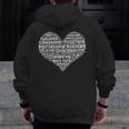 Instructional Assistant Teacher Appreciation T Shirt Men Zip Up Hoodie Back Print, funny design