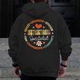 Instructional Specialist School Cute Academic Teacher Men Zip Up Hoodie Back Print, funny design Instructional Specialist School Cute Academic Teacher Men Zip Up Hoodie Back Print, funny design