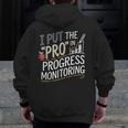 Intervention Teacher Progress Monitoring Intervention Men Zip Up Hoodie Back Print, funny design Intervention Teacher Progress Monitoring Intervention Men Zip Up Hoodie Back Print, funny design