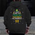 I Just Like To Teach Teaching My Favorite Christmas Teacher Men Zip Up Hoodie Back Print, funny design I Just Like To Teach Teaching My Favorite Christmas Teacher Men Zip Up Hoodie Back Print, funny design