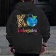 K Is For Kindergarten Teacher Tie Dye Back To School Kinder For Men Women Girls Kids Men Zip Up Hoodie Back Print, funny design K Is For Kindergarten Teacher Tie Dye Back To School Kinder For Men Women Girls Kids Men Zip Up Hoodie Back Print, funny design
