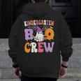 Kindergarten Boo Crew Spooky Kindergarten Halloween Teacher Men Zip Up Hoodie Back Print, funny design Kindergarten Boo Crew Spooky Kindergarten Halloween Teacher Men Zip Up Hoodie Back Print, funny design