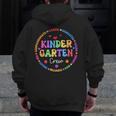 Kindergarten Crew Funy Back To School Teachers Kids Students Men Zip Up Hoodie Back Print, funny design Kindergarten Crew Funy Back To School Teachers Kids Students Men Zip Up Hoodie Back Print, funny design