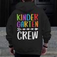 Kindergarten Crew Shirt Kinder Crew Teacher Boy Girl Men Zip Up Hoodie Back Print, funny design Kindergarten Crew Shirt Kinder Crew Teacher Boy Girl Men Zip Up Hoodie Back Print, funny design