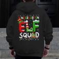 Kindergarten ELF Squad Christmas ELF Student Teacher Men Women Kids Men Zip Up Hoodie Back Print, funny design Kindergarten ELF Squad Christmas ELF Student Teacher Men Women Kids Men Zip Up Hoodie Back Print, funny design