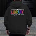 Library Squad Team Librarian Teacher Book Lover Men Zip Up Hoodie Back Print, funny design Library Squad Team Librarian Teacher Book Lover Men Zip Up Hoodie Back Print, funny design