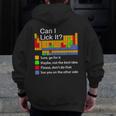Can I Lick It Periodic Table Chemistry Teachers Men Zip Up Hoodie Back Print, funny design Can I Lick It Periodic Table Chemistry Teachers Men Zip Up Hoodie Back Print, funny design