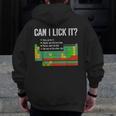 Can I Lick It Periodic Table Science Teacher Student Men Zip Up Hoodie Back Print, Science Teacher Gifts, funny design Can I Lick It Periodic Table Science Teacher Student Men Zip Up Hoodie Back Print, Science Teacher Gifts, funny design