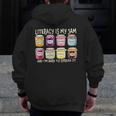 Literacy Is My Jam And I'm Here To Spread Literacy Teacher Men Zip Up Hoodie Back Print, funny design Literacy Is My Jam And I'm Here To Spread Literacy Teacher Men Zip Up Hoodie Back Print, funny design
