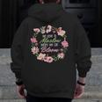 Maslow Before Blooms SPED Teacher School Psychologist Retro Men Women Men Zip Up Hoodie Back Print, funny design
