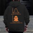 Math Statistics Normal Paranormal Distribution Teacher Men Zip Up Hoodie Back Print, funny design Math Statistics Normal Paranormal Distribution Teacher Men Zip Up Hoodie Back Print, funny design