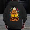 Math Teacher Halloween Costume Trick Or Treat Math Sweet Men Zip Up Hoodie Back Print, funny design