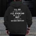 Math Teacher Joke Men Women Fun Best Math Quotes Math Men Zip Up Hoodie Back Print, funny design