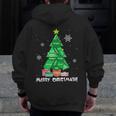 Math Teacher Polygon Christmas Tree Geometry Merry Christmas Men Zip Up Hoodie Back Print, funny design