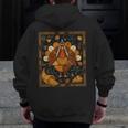 Math Turkey Teacher Thanksgiving Geometric Pi Equation Men Zip Up Hoodie Back Print, funny design