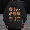 Maths Day Costume Idea Kids Teachers Pizza Slice Fraction Men Zip Up Hoodie Back Print, funny design Maths Day Costume Idea Kids Teachers Pizza Slice Fraction Men Zip Up Hoodie Back Print, funny design