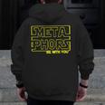 Metaphors Be With You English Teacher Shirts T-Shirt Men Zip Up Hoodie Back Print, English Teacher Gifts, funny design