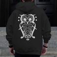 Music Note Owl Shirt Musicians Teacher Birthday Bird Men Zip Up Hoodie Back Print, funny design