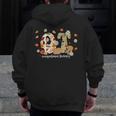 Occupational Therapy Fall Autumn Pumpkin Flower OTA Teacher Men Zip Up Hoodie Back Print, funny design Occupational Therapy Fall Autumn Pumpkin Flower OTA Teacher Men Zip Up Hoodie Back Print, funny design