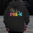Oh Hey Pre-k Shirt Back To School Teachers Students Men Zip Up Hoodie Back Print, funny design Oh Hey Pre-k Shirt Back To School Teachers Students Men Zip Up Hoodie Back Print, funny design