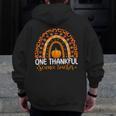 One Thankful Science Teacher Rainbow Boho Fall Thanksgiving Men Zip Up Hoodie Back Print, Science Teacher Gifts, funny design One Thankful Science Teacher Rainbow Boho Fall Thanksgiving Men Zip Up Hoodie Back Print, Science Teacher Gifts, funny design