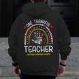 One Thankful Teacher Hispanic Heritage Month Countries Flags Men Zip Up Hoodie Back Print, funny design One Thankful Teacher Hispanic Heritage Month Countries Flags Men Zip Up Hoodie Back Print, funny design