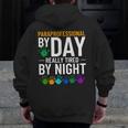 Paraprofessional Educator Teacher Para Classroom Assistant Men Zip Up Hoodie Back Print, funny design Paraprofessional Educator Teacher Para Classroom Assistant Men Zip Up Hoodie Back Print, funny design
