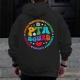 Parents Teacher Association Team Supporter PTA Squad For Men Women Girls Kids Men Zip Up Hoodie Back Print, funny design