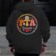 Parents Teacher Association Team Supporter PTA Treasurer For Men Women Girls Kids Men Zip Up Hoodie Back Print, funny design Parents Teacher Association Team Supporter PTA Treasurer For Men Women Girls Kids Men Zip Up Hoodie Back Print, funny design
