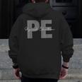 Physical Education PE Teacher Phys Ed Student Grad Men Zip Up Hoodie Back Print, Pe Teacher Gifts, funny design Physical Education PE Teacher Phys Ed Student Grad Men Zip Up Hoodie Back Print, Pe Teacher Gifts, funny design