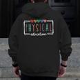 Physical Education PE Teacher Phys Ed Student Graduation Men Zip Up Hoodie Back Print, Pe Teacher Gifts, funny design Physical Education PE Teacher Phys Ed Student Graduation Men Zip Up Hoodie Back Print, Pe Teacher Gifts, funny design