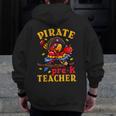 Pirate Pre-K Teacher Preschool Halloween Men Zip Up Hoodie Back Print, funny design Pirate Pre-K Teacher Preschool Halloween Men Zip Up Hoodie Back Print, funny design