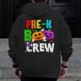 Pre K Boo Crew Halloween Costume Teachers Kids Men Zip Up Hoodie Back Print, funny design Pre K Boo Crew Halloween Costume Teachers Kids Men Zip Up Hoodie Back Print, funny design