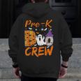 Pre K Boo Crew Teacher Student Halloween Pre Kindergarten Men Zip Up Hoodie Back Print, funny design Pre K Boo Crew Teacher Student Halloween Pre Kindergarten Men Zip Up Hoodie Back Print, funny design