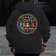 Pre-K Dream Team Back To School Teacher Flower Men Zip Up Hoodie Back Print, funny design Pre-K Dream Team Back To School Teacher Flower Men Zip Up Hoodie Back Print, funny design