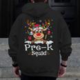 Pre-k Teacher Squad Reindeer Teacher Christmas Men Zip Up Hoodie Back Print, funny design Pre-k Teacher Squad Reindeer Teacher Christmas Men Zip Up Hoodie Back Print, funny design