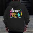 Pre-k Team Pencil Teacher Student Back To School Girls Men Zip Up Hoodie Back Print, funny design Pre-k Team Pencil Teacher Student Back To School Girls Men Zip Up Hoodie Back Print, funny design