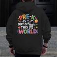 Pre-K Is Out Of This World Space Planets Teacher Men Zip Up Hoodie Back Print, funny design Pre-K Is Out Of This World Space Planets Teacher Men Zip Up Hoodie Back Print, funny design
