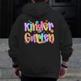 Preppy Kindergarten First Day Of School Teachers Girls Boys Men Zip Up Hoodie Back Print, funny design Preppy Kindergarten First Day Of School Teachers Girls Boys Men Zip Up Hoodie Back Print, funny design