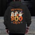 Preschool Boo Crew Halloween Costume For Teacher Kids Men Zip Up Hoodie Back Print, funny design Preschool Boo Crew Halloween Costume For Teacher Kids Men Zip Up Hoodie Back Print, funny design