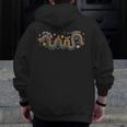 Progress Is Not Linear Sped Ed Special Education Teacher Men Zip Up Hoodie Back Print, funny design