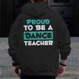 Proud Dance Instructor Choreographer Dance Teacher Men Zip Up Hoodie Back Print, funny design Proud Dance Instructor Choreographer Dance Teacher Men Zip Up Hoodie Back Print, funny design
