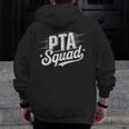 PTA Squad Parent Teacher Association Back To School Teacher Men Zip Up Hoodie Back Print, funny design PTA Squad Parent Teacher Association Back To School Teacher Men Zip Up Hoodie Back Print, funny design