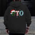 PTO Santa Hat Reindeer Parent Teacher Organization Christmas Men Zip Up Hoodie Back Print, funny design PTO Santa Hat Reindeer Parent Teacher Organization Christmas Men Zip Up Hoodie Back Print, funny design