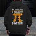Pumpkin Pi Math Teacher Halloween Geometry Men Zip Up Hoodie Back Print, funny design Pumpkin Pi Math Teacher Halloween Geometry Men Zip Up Hoodie Back Print, funny design