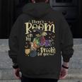 There's Room On My Broom For You Too Teacher Halloween Men Zip Up Hoodie Back Print, funny design There's Room On My Broom For You Too Teacher Halloween Men Zip Up Hoodie Back Print, funny design