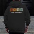 Retired Chemistry Teacher Science Retirement Chemistry Men Zip Up Hoodie Back Print, Science Teacher Gifts, funny design Retired Chemistry Teacher Science Retirement Chemistry Men Zip Up Hoodie Back Print, Science Teacher Gifts, funny design