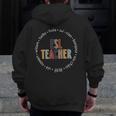 Retro ESL Teacher Teach Multilingual Learners Team Men Zip Up Hoodie Back Print, Esl Teacher Gifts, funny design Retro ESL Teacher Teach Multilingual Learners Team Men Zip Up Hoodie Back Print, Esl Teacher Gifts, funny design